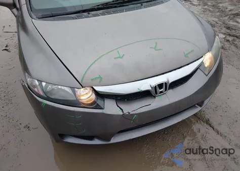 2010 Honda Civic Lx from USA, damaged, VIN 2HGFA1F51AH547051